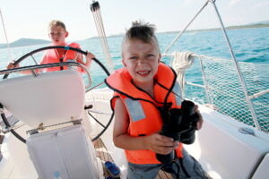 děti dovolená u moře a profesionální fotografie