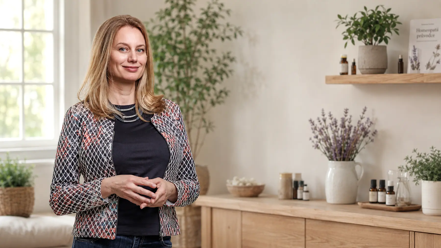 Profesionální business portrét s AI pozadím pro LinkedIn a firemní web